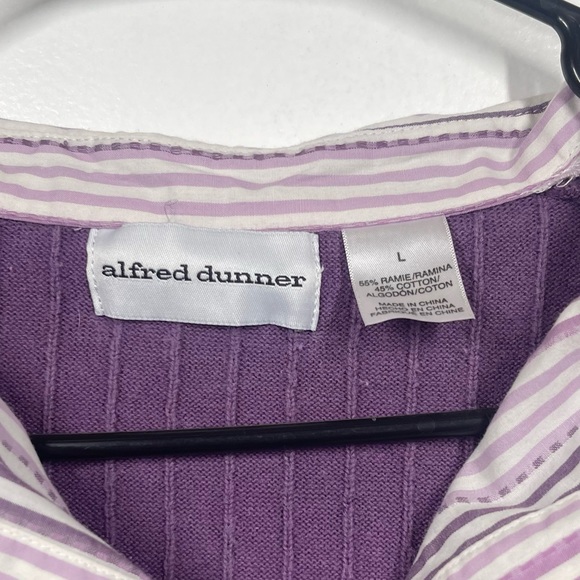 Purple Alfred Dunner Sweater - Picture 5 of 6
